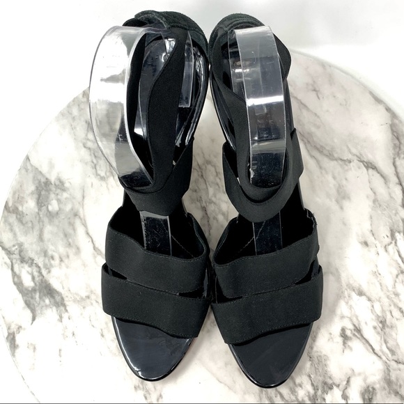 BCBGMAXAZRIA Elastic Strap Sandal Pumps - Picture 6 of 15